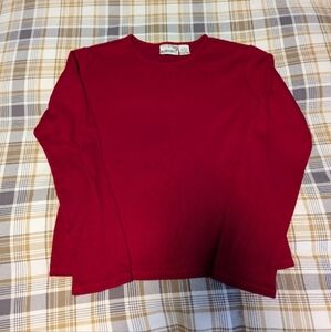 Fashion Bug Red Crew Neck Boxy top